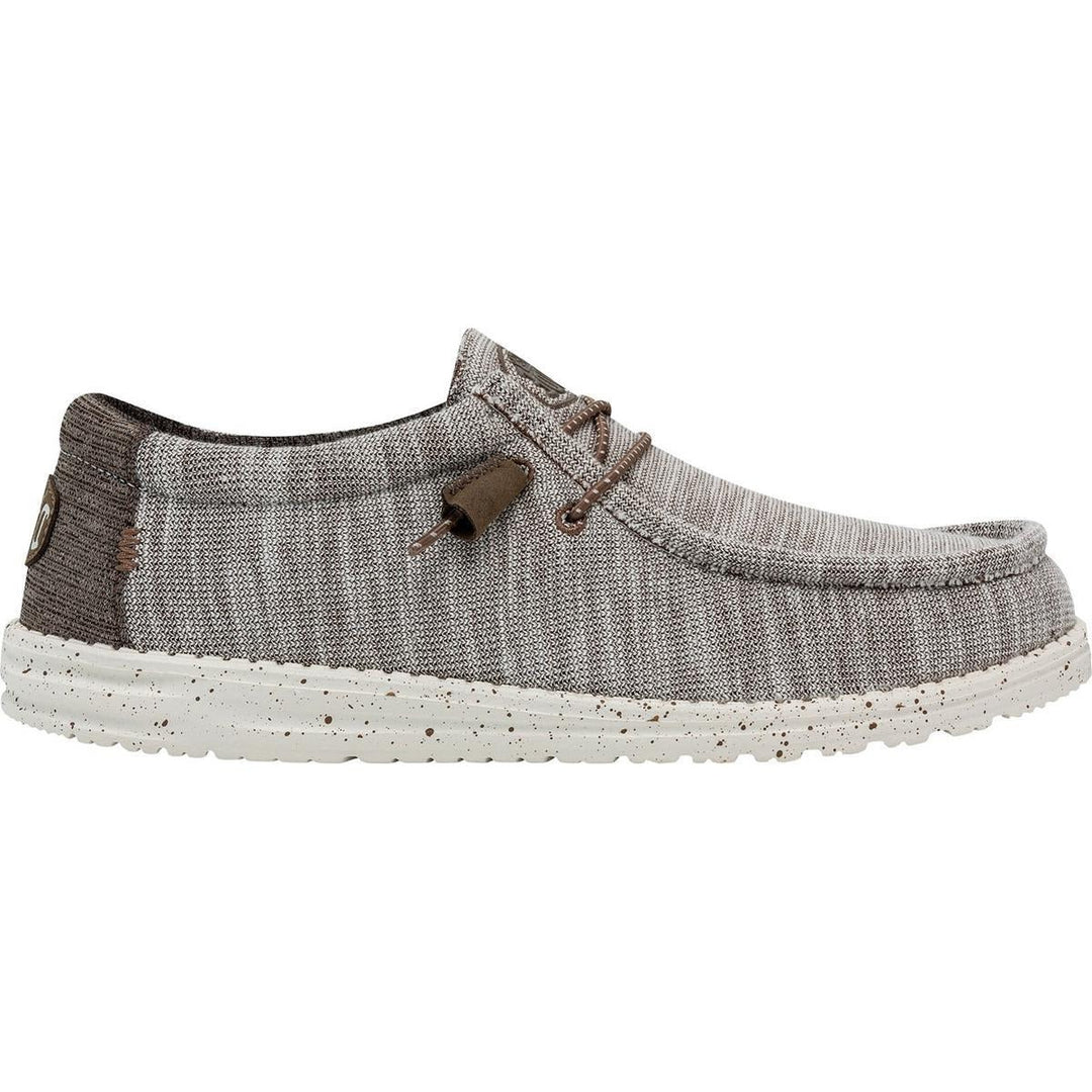 Men's Heydude Classic Wally Stretch Mix Shoes in Limestone - Image 2