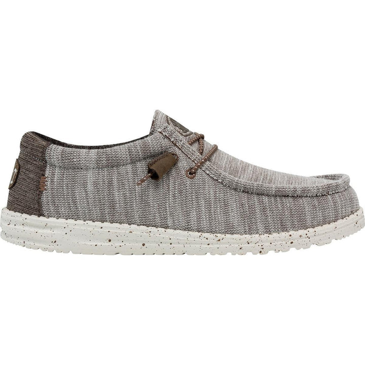 Men's Heydude Classic Wally Stretch Mix Shoes in Limestone - Image 1