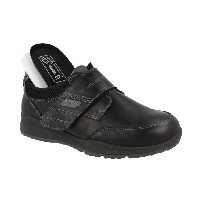 Men's Wide Fit DB Darwin Shoes in Black - Image 5