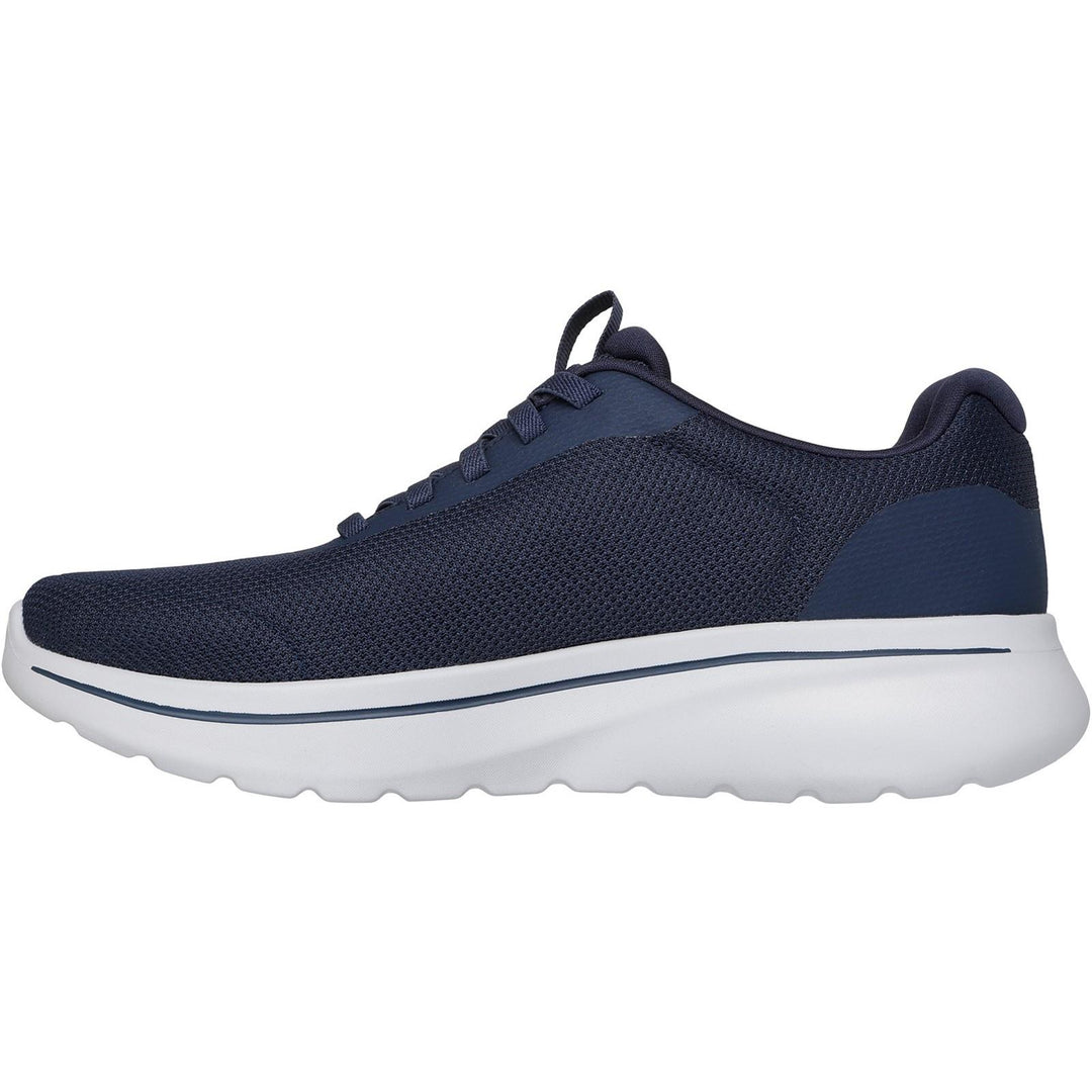 Men's Relaxed Fit Skechers 217078 Go Walk Arch Fit N Joy Cullman Trainers in Navy - Image 6