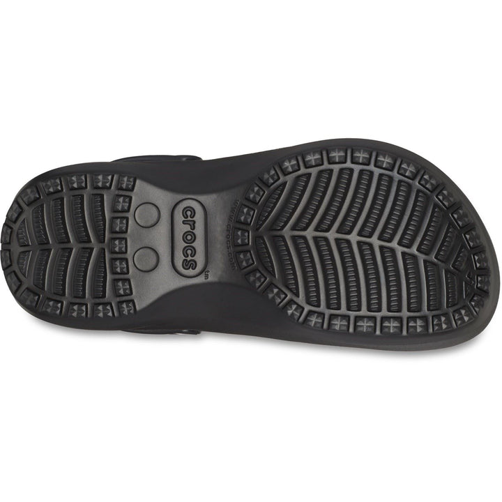 Women's Crocs 207938 Classic Platform Lined Clog Sandals in Black - Image 1