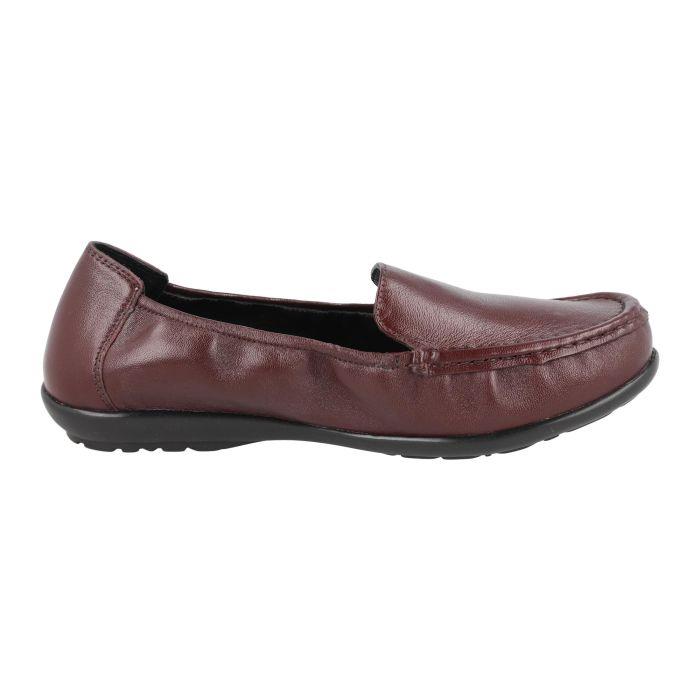 Women's Wide Fit DB Partridge Loafer Shoes in Black Leather - Image 13