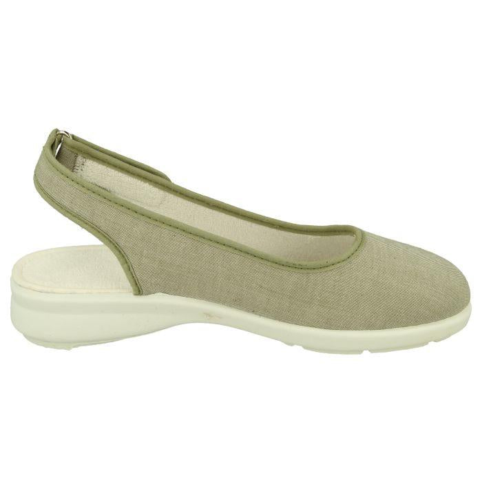 Women's Wide Fit DB Madonna Shoes in Denim Blue Textile - Image 1