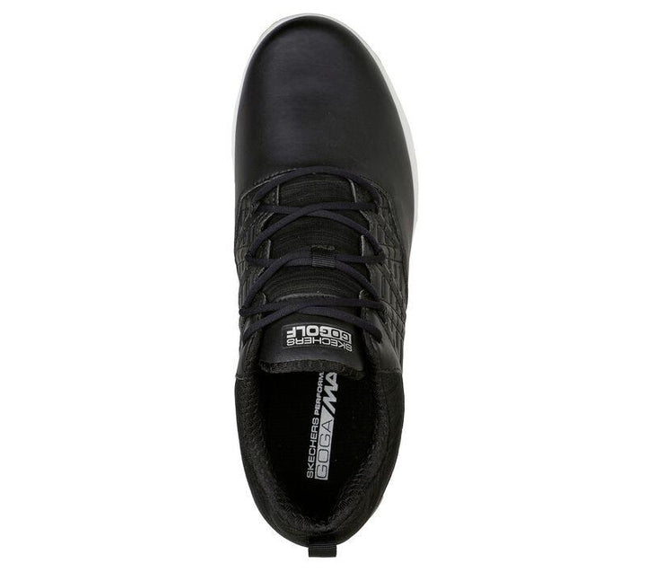 Women's Wide Fit Skechers 17001 Go Golf Pro V.2 Sports Trainers in Charcoal/Pink - Image 1