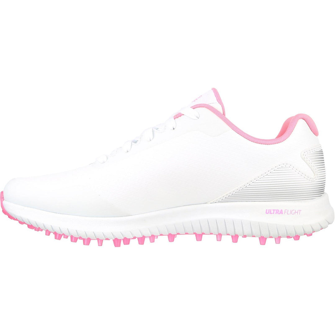 Women's Wide Fit Skechers 123030 Go Golf Max 2 Trainers in White/Multi - Image 4