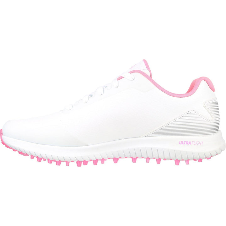 Women's Wide Fit Skechers 123030 Go Golf Max 2 Trainers in White/Multi - Image 1