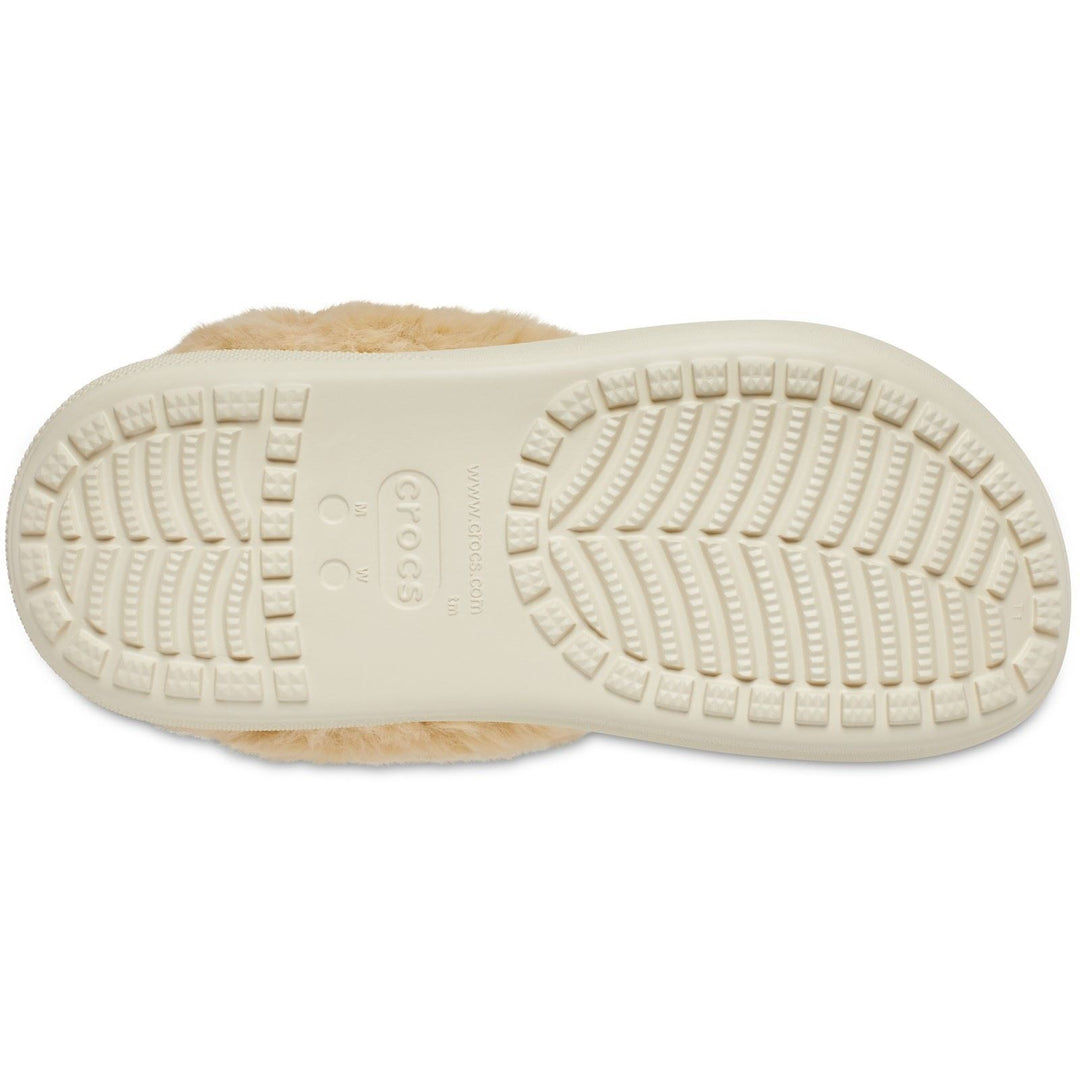 Women's Crocs 208446 Furever Crush Clog in Bone - Image 7