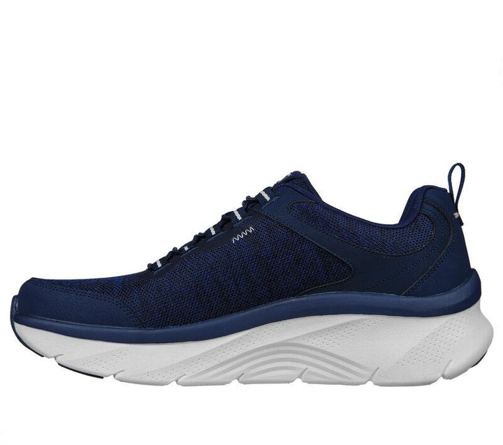 Men's Wide Fit Skechers Relaxed Fit 232503 Arch Fit D'Lux Greeley Trainers in Navy - Image 1