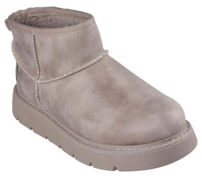 Women's Wide Fit Skechers 169018 Keepsakes Boots in Taupe - Image 10