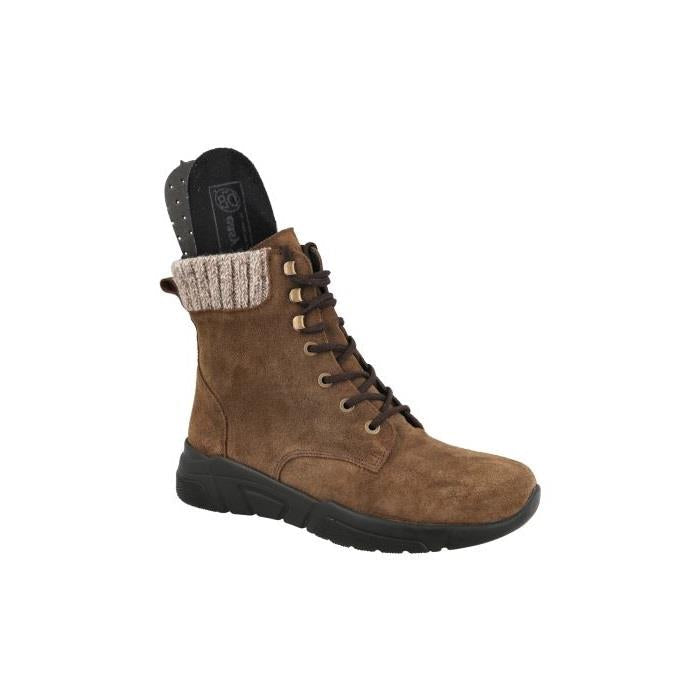 Women's Wide Fit DB Acre Boots in Black Suede - Image 1