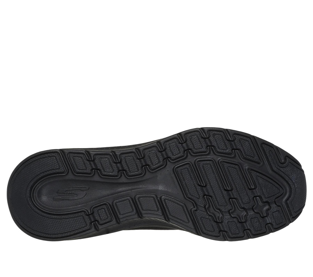 Men's Wide Fit Skechers 232700 Arch Fit 2.0 Walking Trainers in Black - Image 6