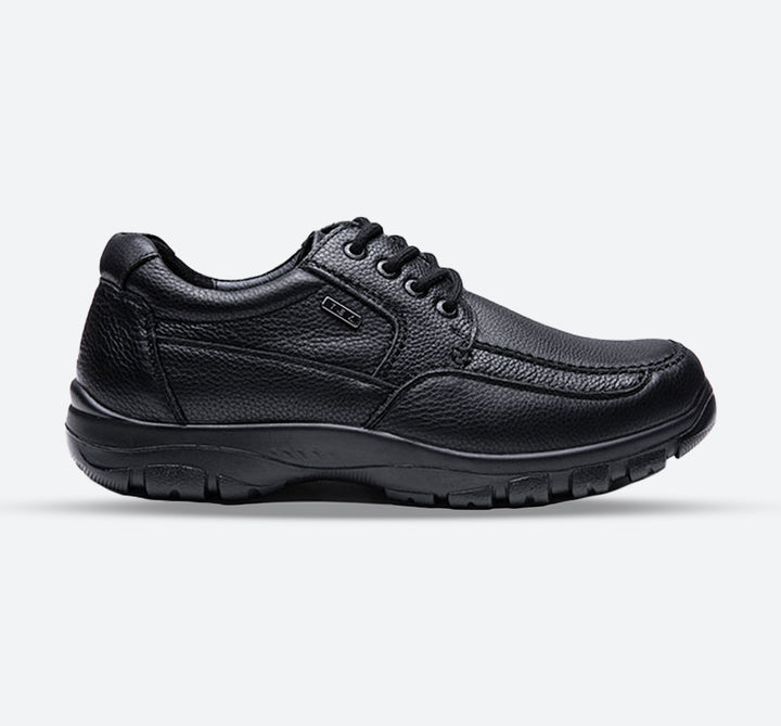 Mens Wide Fit Grunwald A-7825 Shoes in Black - Image 1