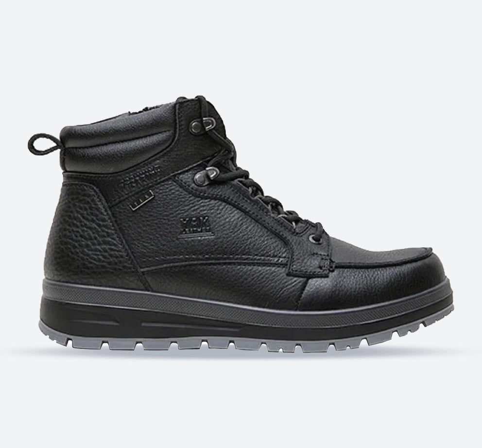 Mens Wide Fit Grunwald  A-916 Pullup Tex Trekking Boots in Black - Image 6