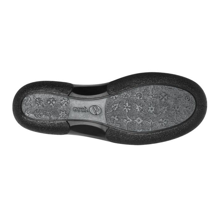 Women's Wide Fit DB Tansy Shoes in Black Leather / Stretch - Image 18