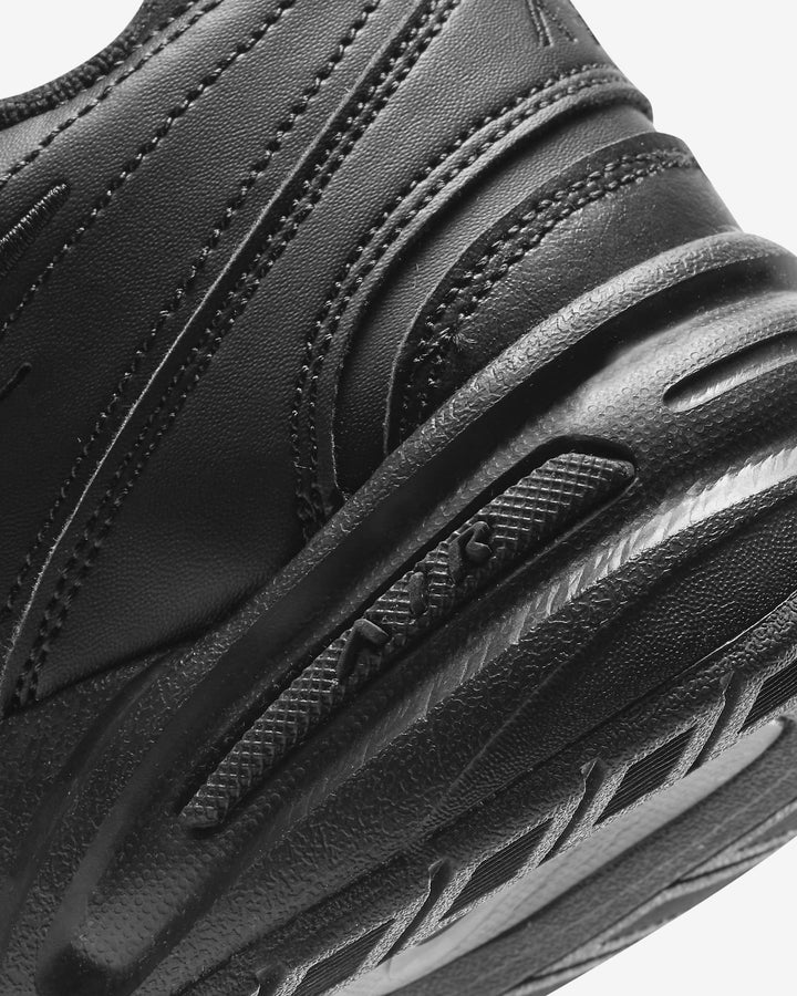 Men's Wide Fit Nike 416355-001 Air Monarch Iv Trainers in Black - Image 1