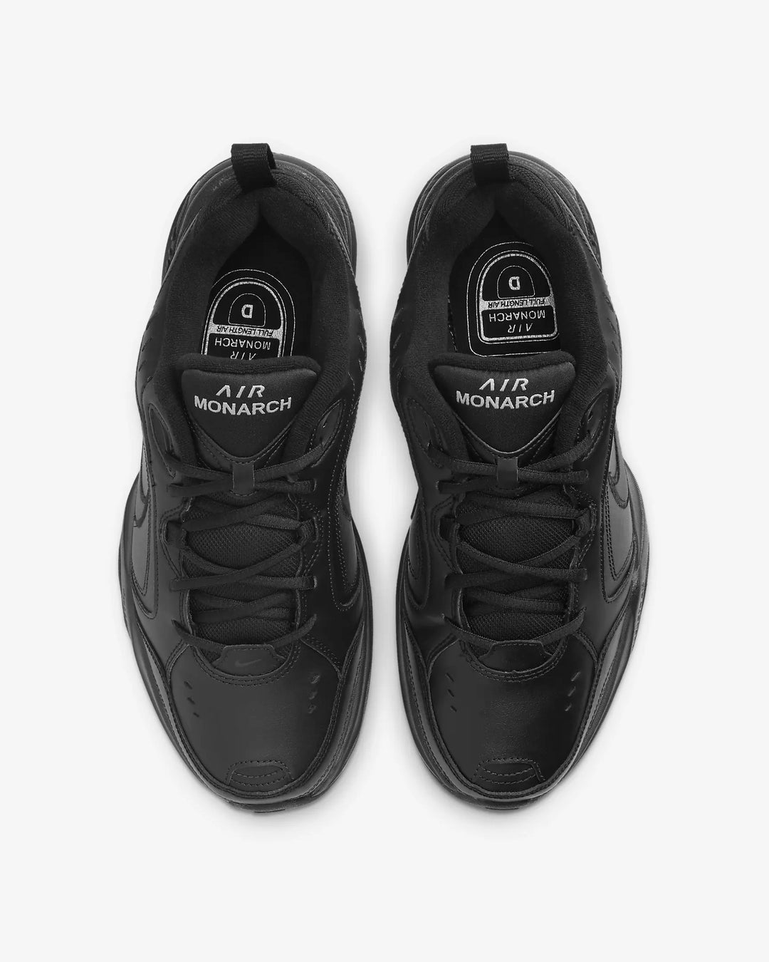 Men's Wide Fit Nike 416355-001 Air Monarch Iv Trainers in Black - Image 7