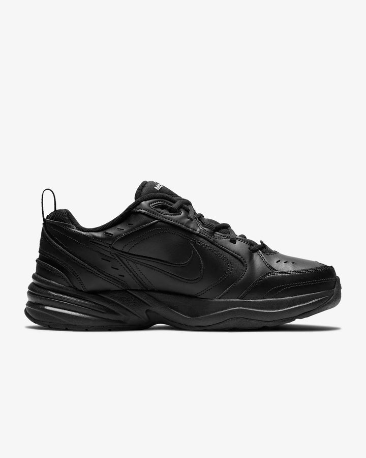 Men's Wide Fit Nike 416355-001 Air Monarch Iv Trainers in Black - Image 1