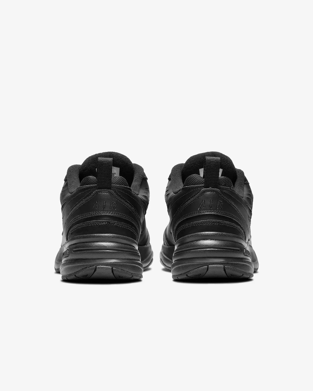Men's Wide Fit Nike 416355-001 Air Monarch Iv Trainers in Black - Image 6