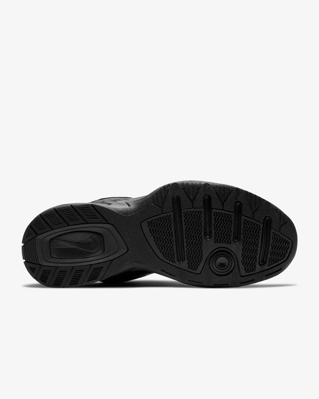 Men's Wide Fit Nike 416355-001 Air Monarch Iv Trainers in Black - Image 10