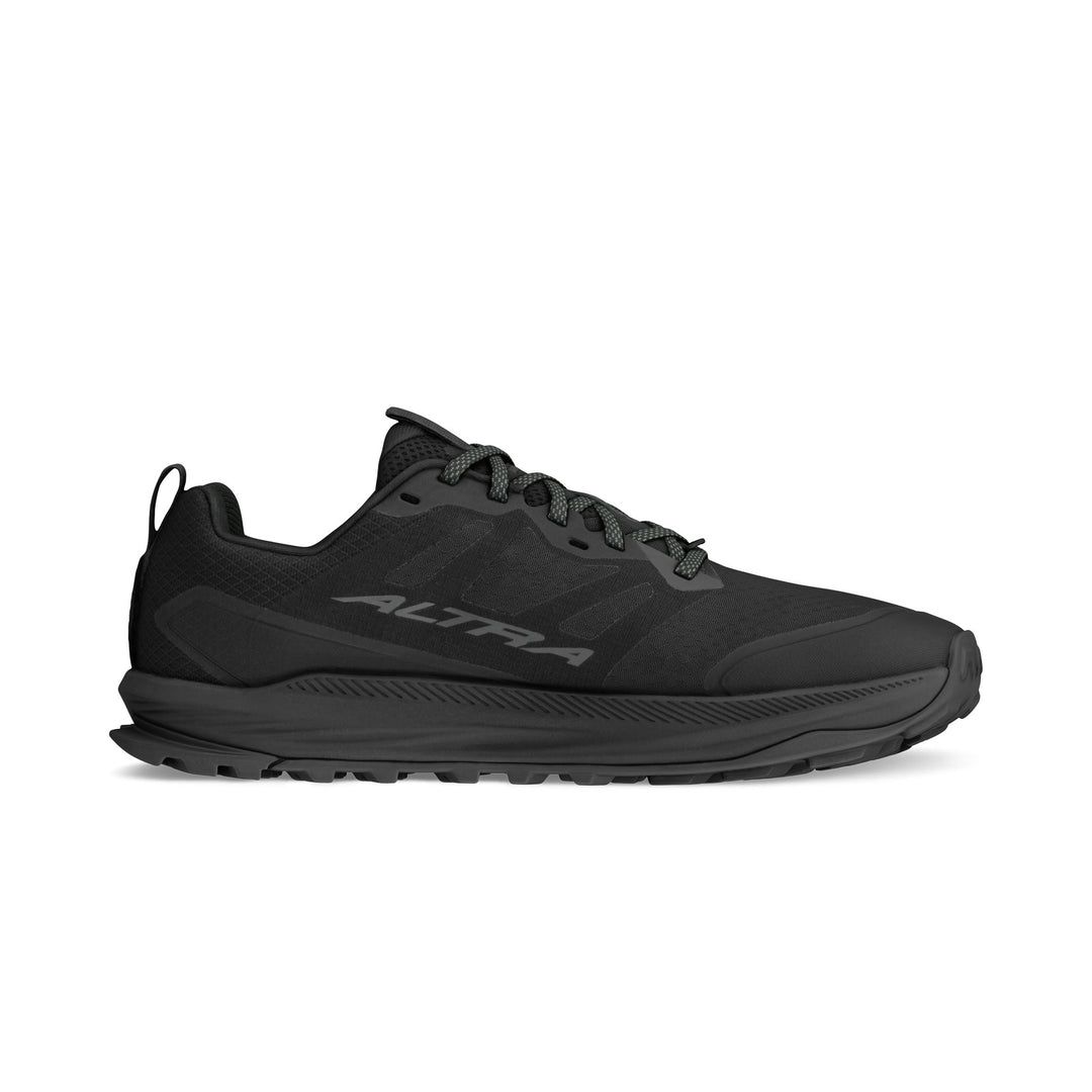 Women's Wide Fit Altra Lone Peak 9 Trail Running Trainers in Black - Image 2