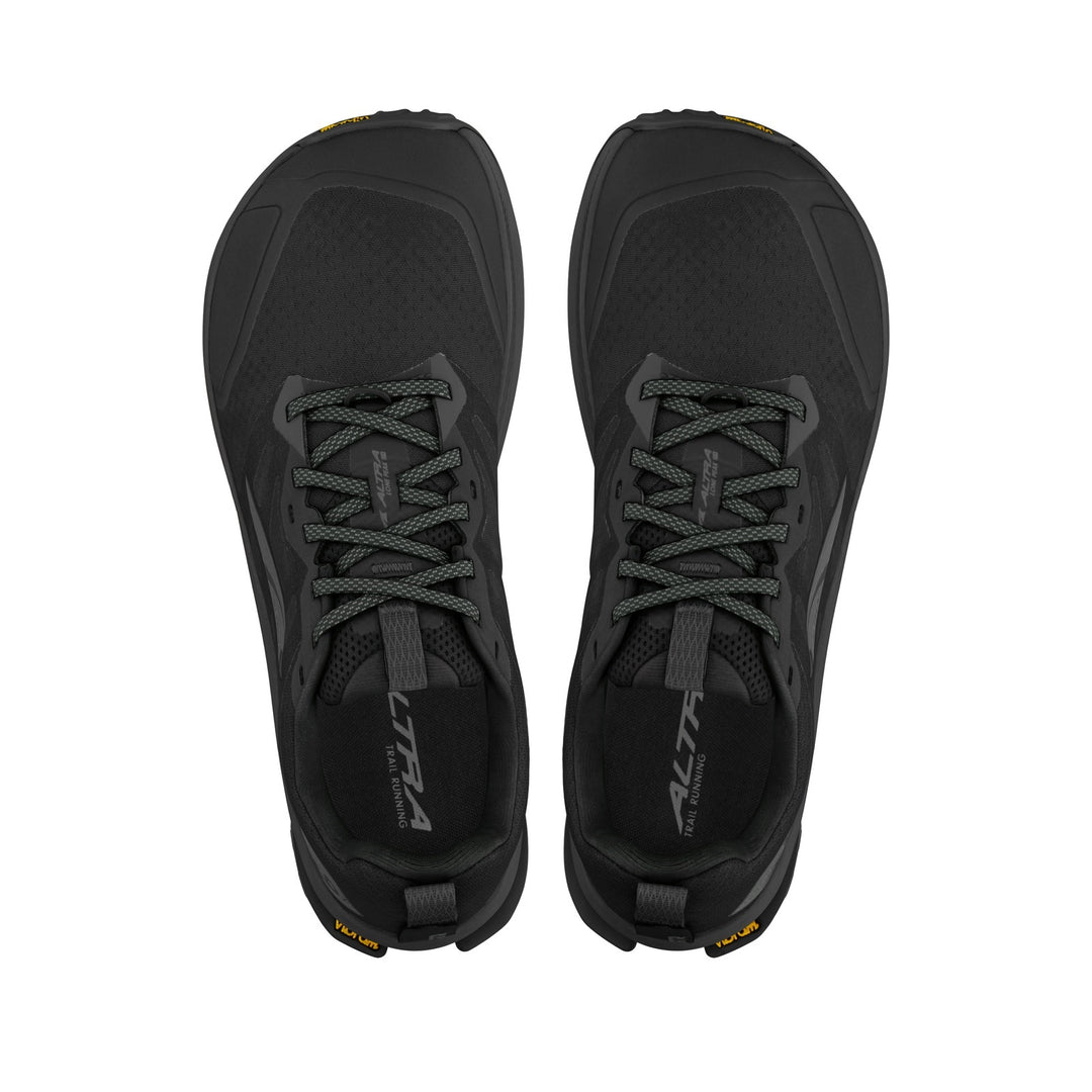 Women's Wide Fit Altra Lone Peak 9 Trail Running Trainers in Black - Image 5