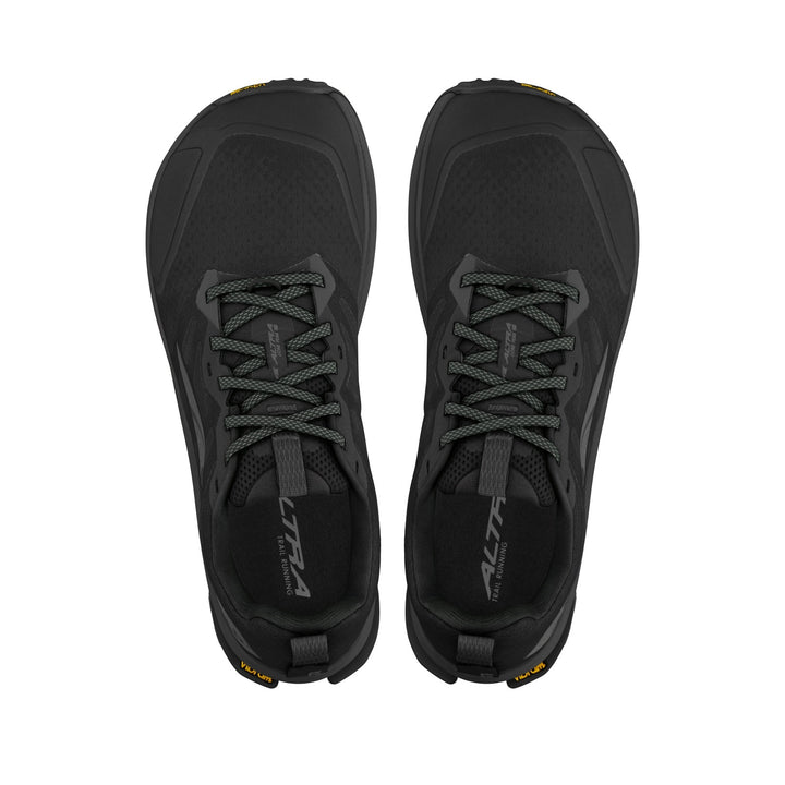 Women's Wide Fit Altra Lone Peak 9 Trail Running Trainers in Black - Image 1