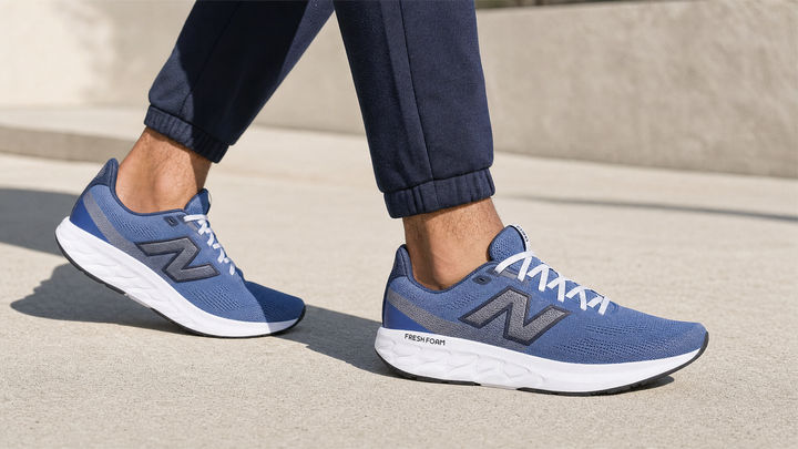 Men's Wide Fit New Balance M52028X Walking/Running Trainers - Fresh Foam