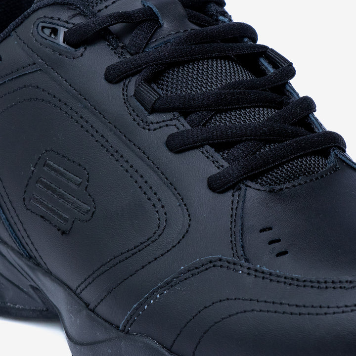 Men's Wide Fit Tredd Well Legend Trainers - Black in Black - Image 1