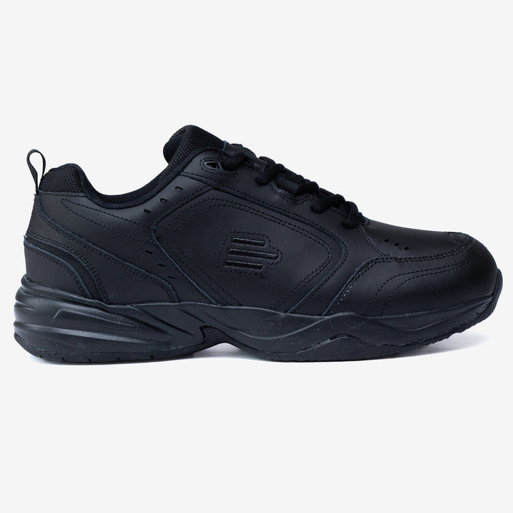 Men's Wide Fit Tredd Well Legend Trainers - Black in Black - Image 1