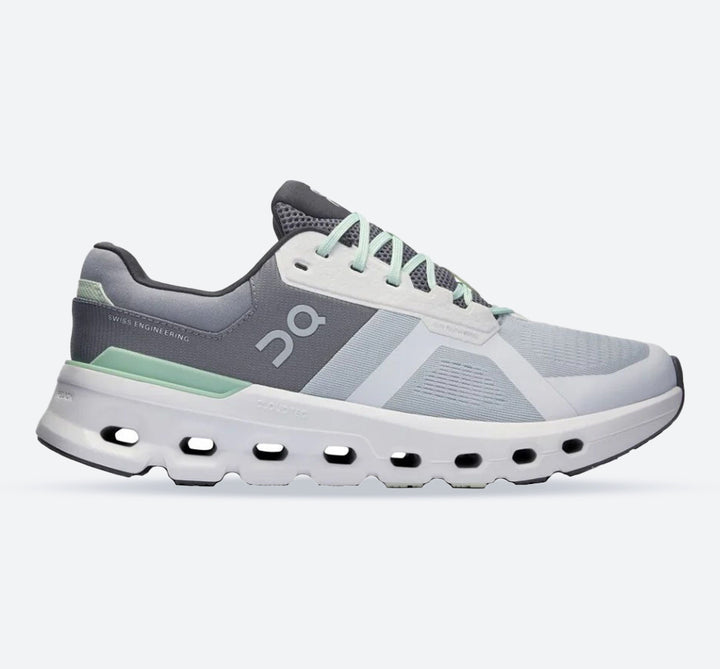 Men's Wide Fit On Cloudrunner 2 Training Shoes - Glacier/Sage in Glacier/Sage - Image 1