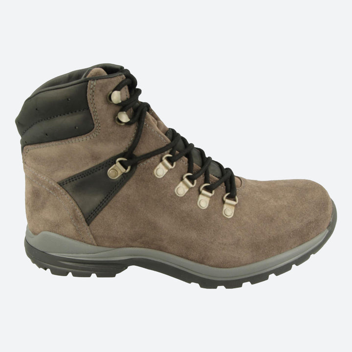 Mens Wide Fit DB Colorado Waterproof Boots in Black Suede - Image 1