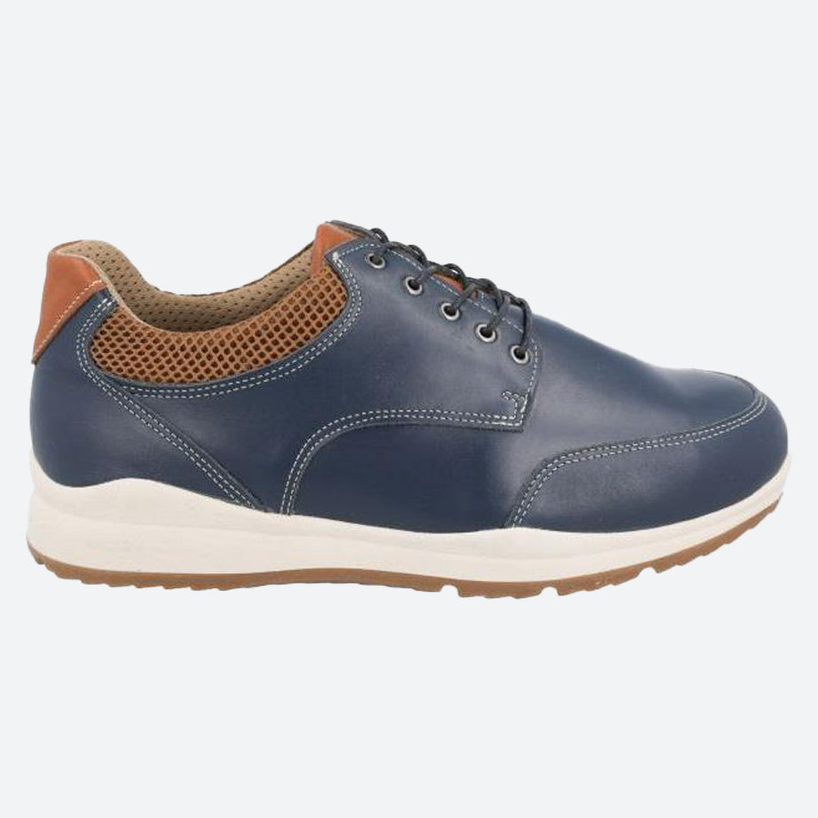 Men's Wide Fit DB Constantine Shoes in Black - Image 7