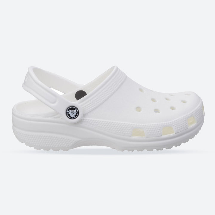 Women's Crocs 10001 Clog Sandals in White - Image 1