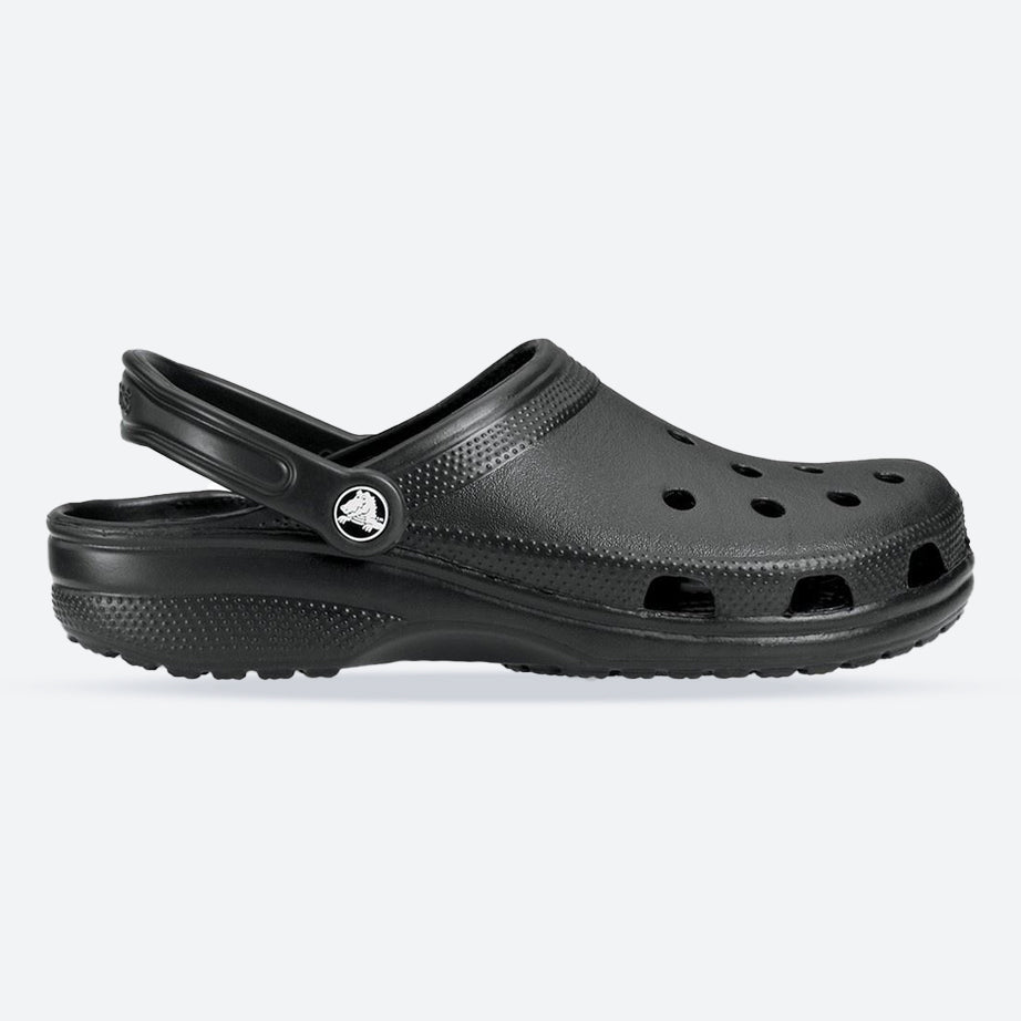 Women's Crocs 10001 Classic Clog Sandal in Black - Image 1