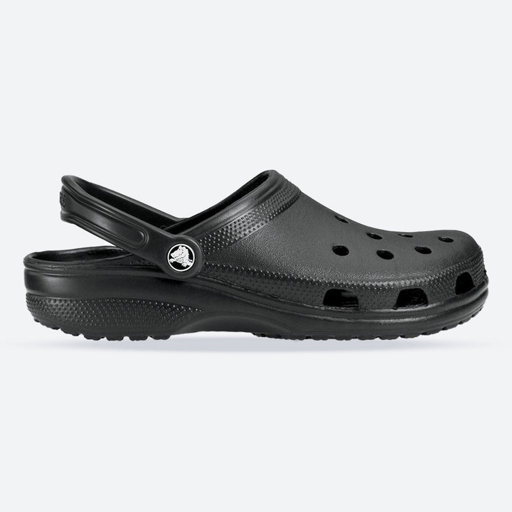 Women's Crocs 10001 Classic Clog Sandal in Black - Image 1