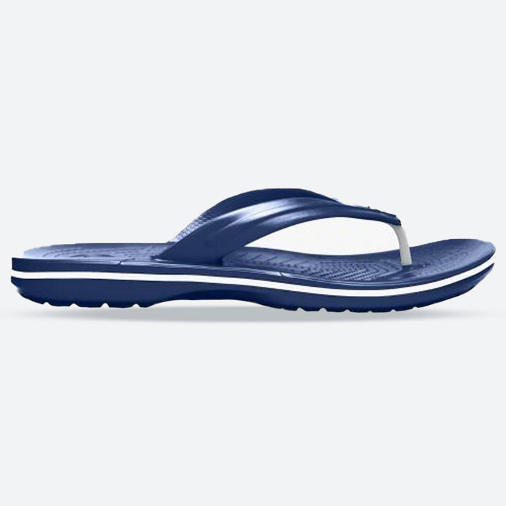 Mens Crocs 11033 Crocband Flip Flops in Black - Image 1