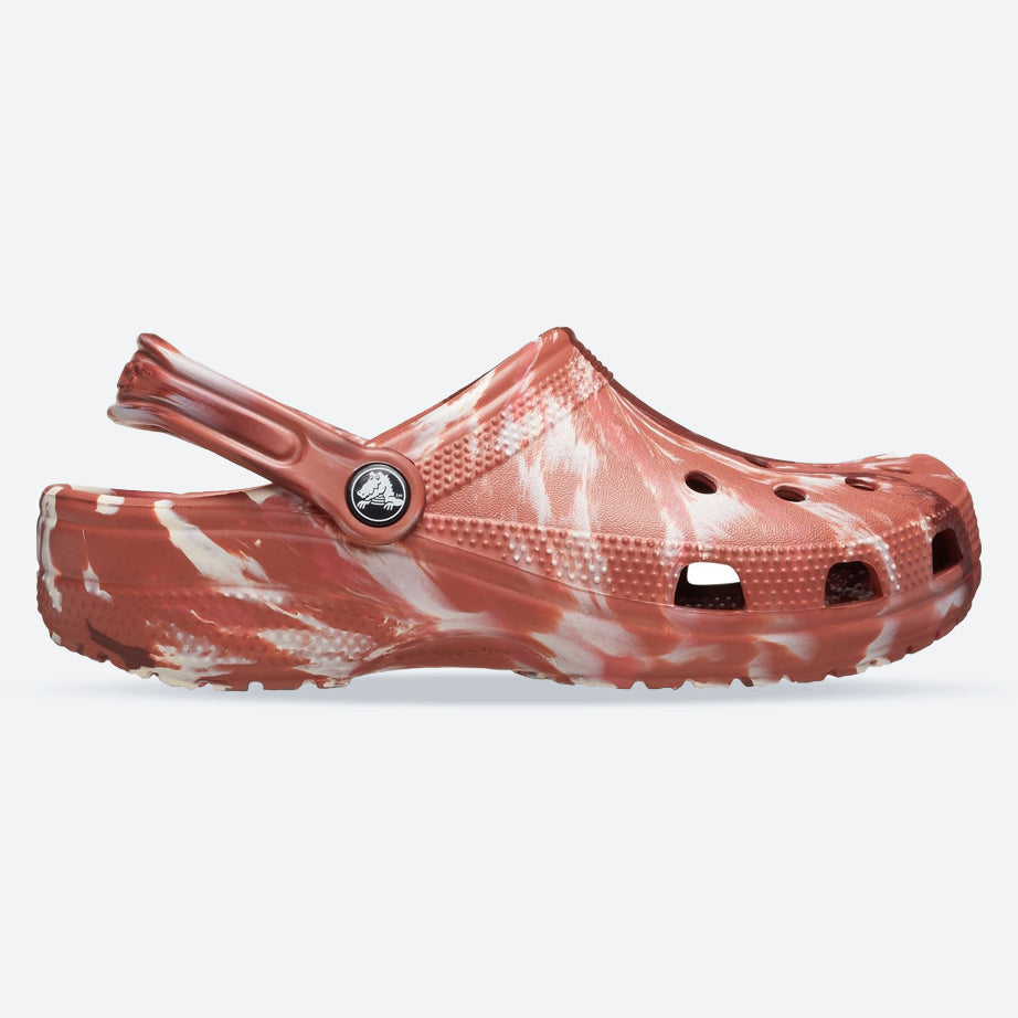 Men's Crocs 206867 Marble Sandals in Dark Clay/Multi - Image 1