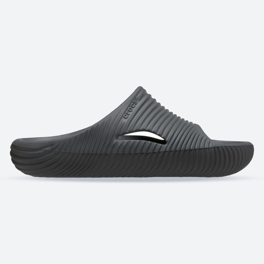 Women's Crocs 210333 Mellow Tide Recovery Slippers in Slate Grey - Image 1