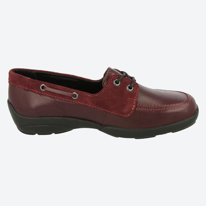 Women's Wide Fit DB Avalon Shoes in Black - Image 1