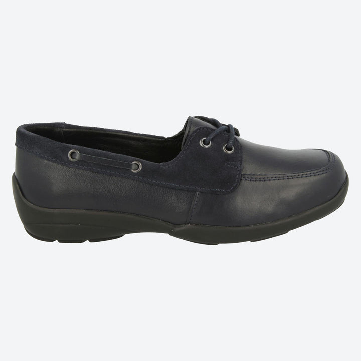 Women's Wide Fit DB Avalon Shoes in Black - Image 1