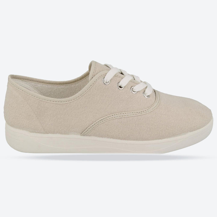 Womens Wide Fit DB Banff Shoes in Navy - Image 1