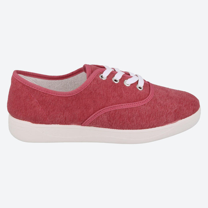 Womens Wide Fit DB Banff Shoes in Navy - Image 1