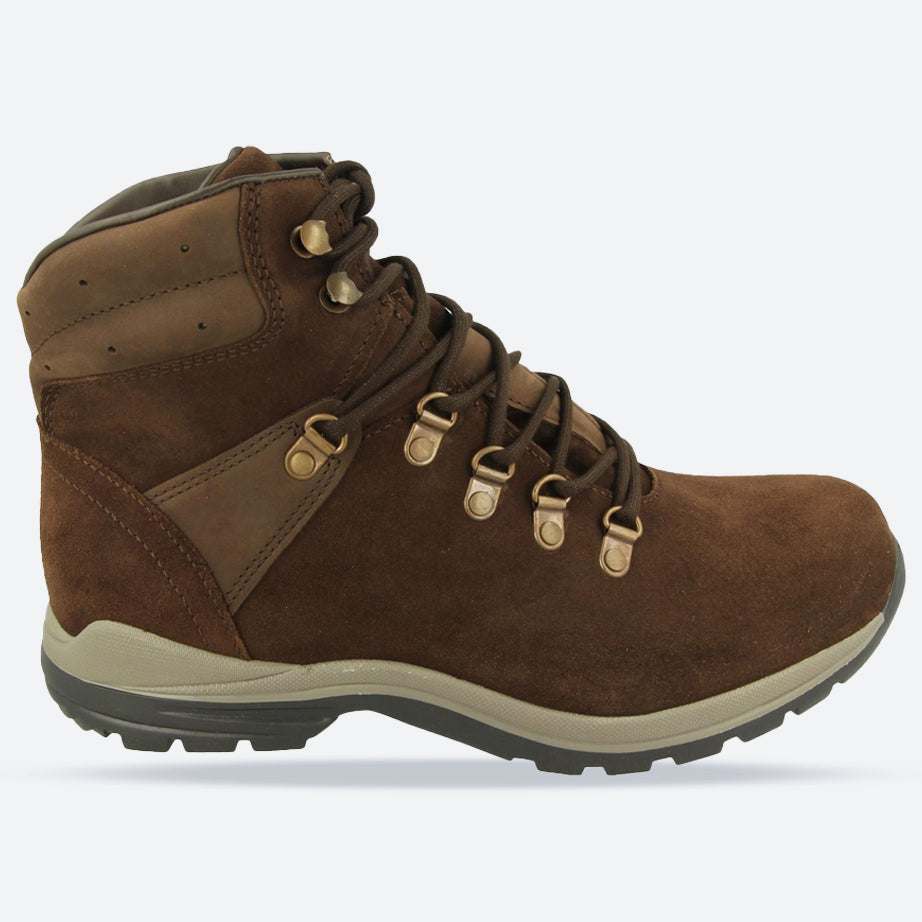 Mens Wide Fit DB Colorado Waterproof Boots in Black Suede - Image 16