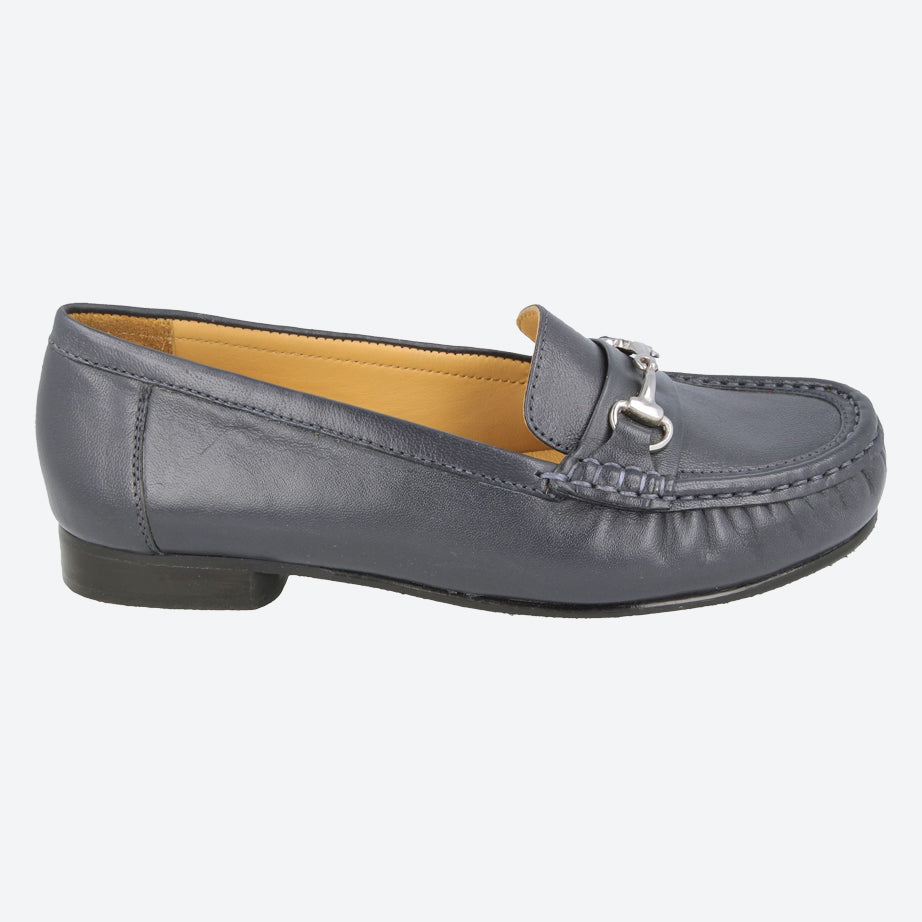 Womens Wide Fit DB Diana Shoes in Black - Image 5