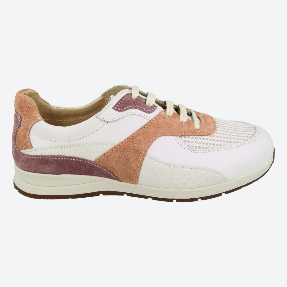 Womens Wide Fit DB Diss Casual Trainers in Blue / Multi - Image 6