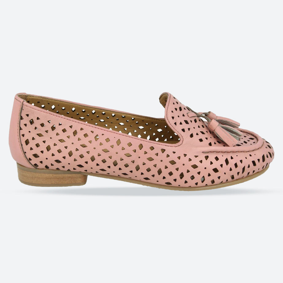 Womens Wide Fit DB Driffield Shoes in Navy - Image 15