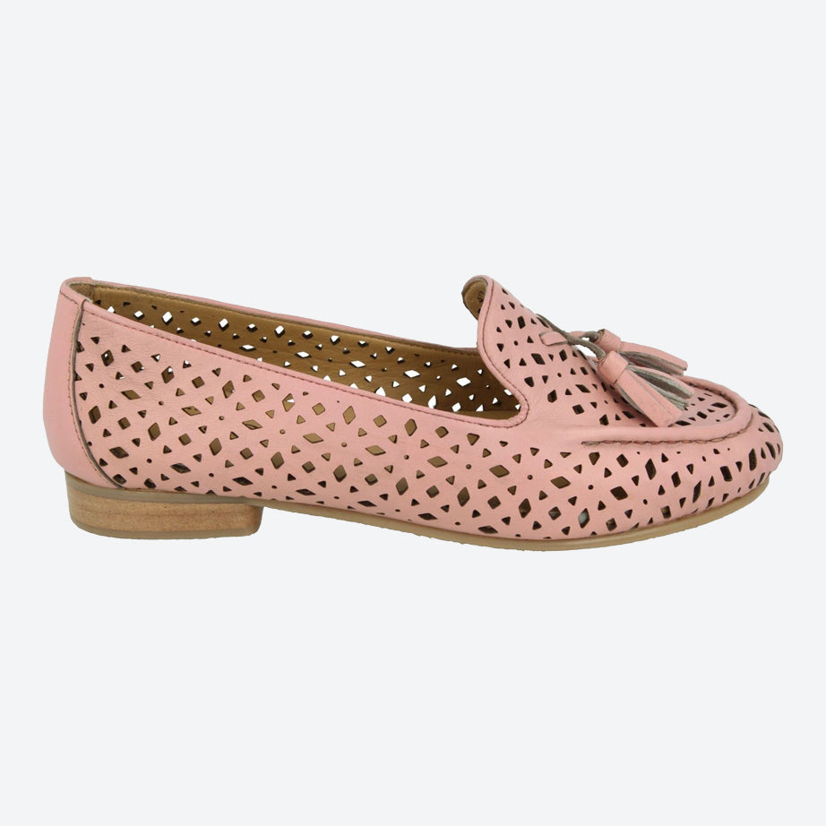 Womens Wide Fit DB Driffield Shoes in Navy - Image 6