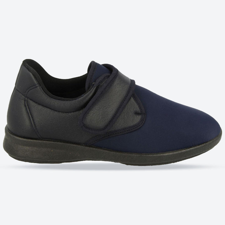 Womens Wide Fit DB Eliza Shoes in Black / Stretch - Image 1