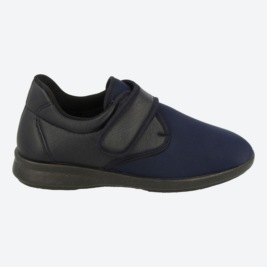 Womens Wide Fit DB Eliza Shoes in Black / Stretch - Image 7