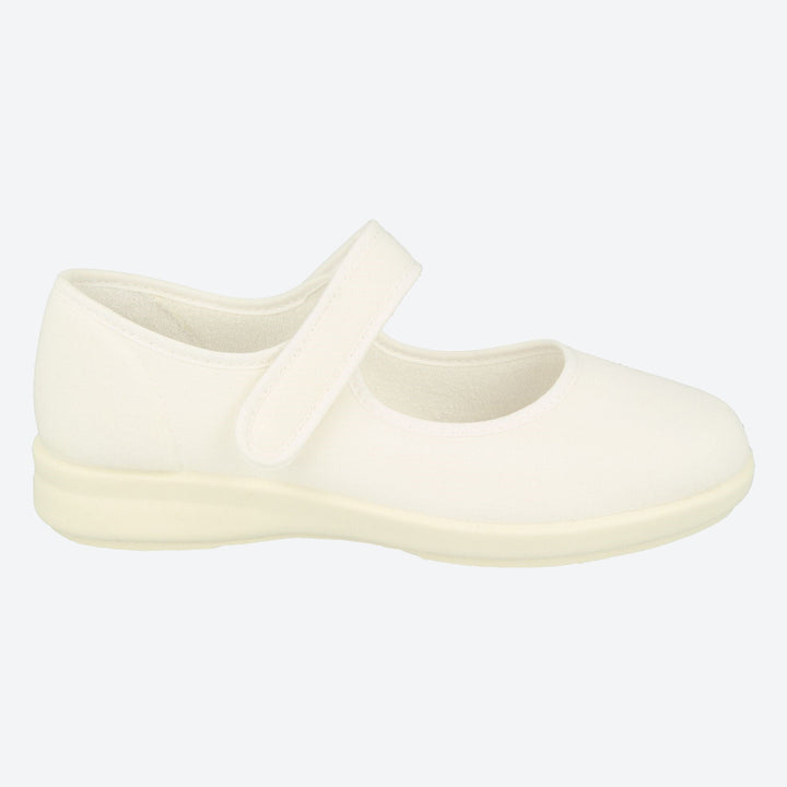 Womens Wide Fit DB Jura Canvas in Black - Image 1